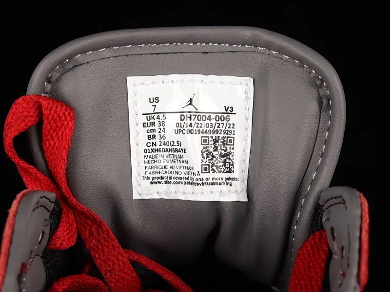 All categories Air Jordan Jordan series basketball shoes Air Jordan 1 Low Air Jordan 1 Elevate Low SE "Wolf Grey" Little AJ thick-soled retro basketball shoes DH7004-006